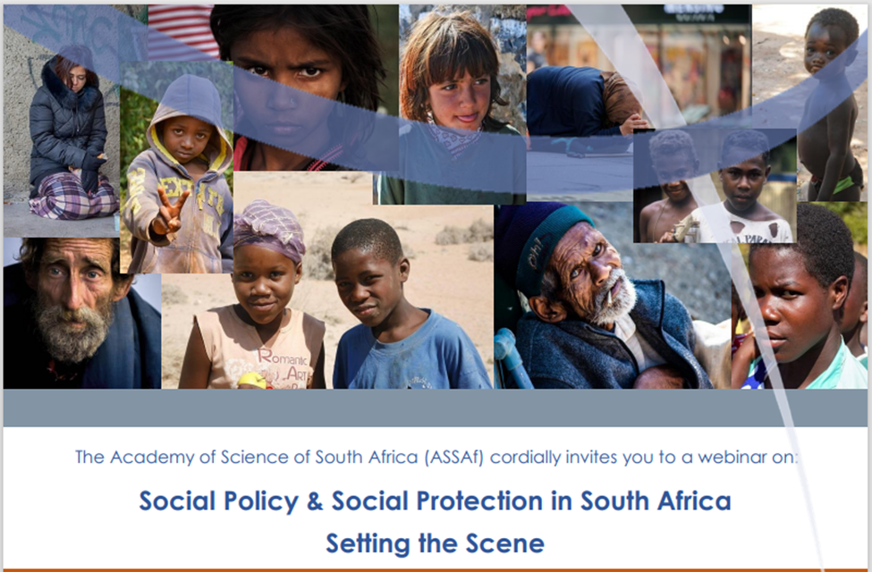 Webinar on Social Policy and Social Protection in South Africa: Setting ...